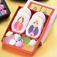 創作干菓子 「桃の節句」