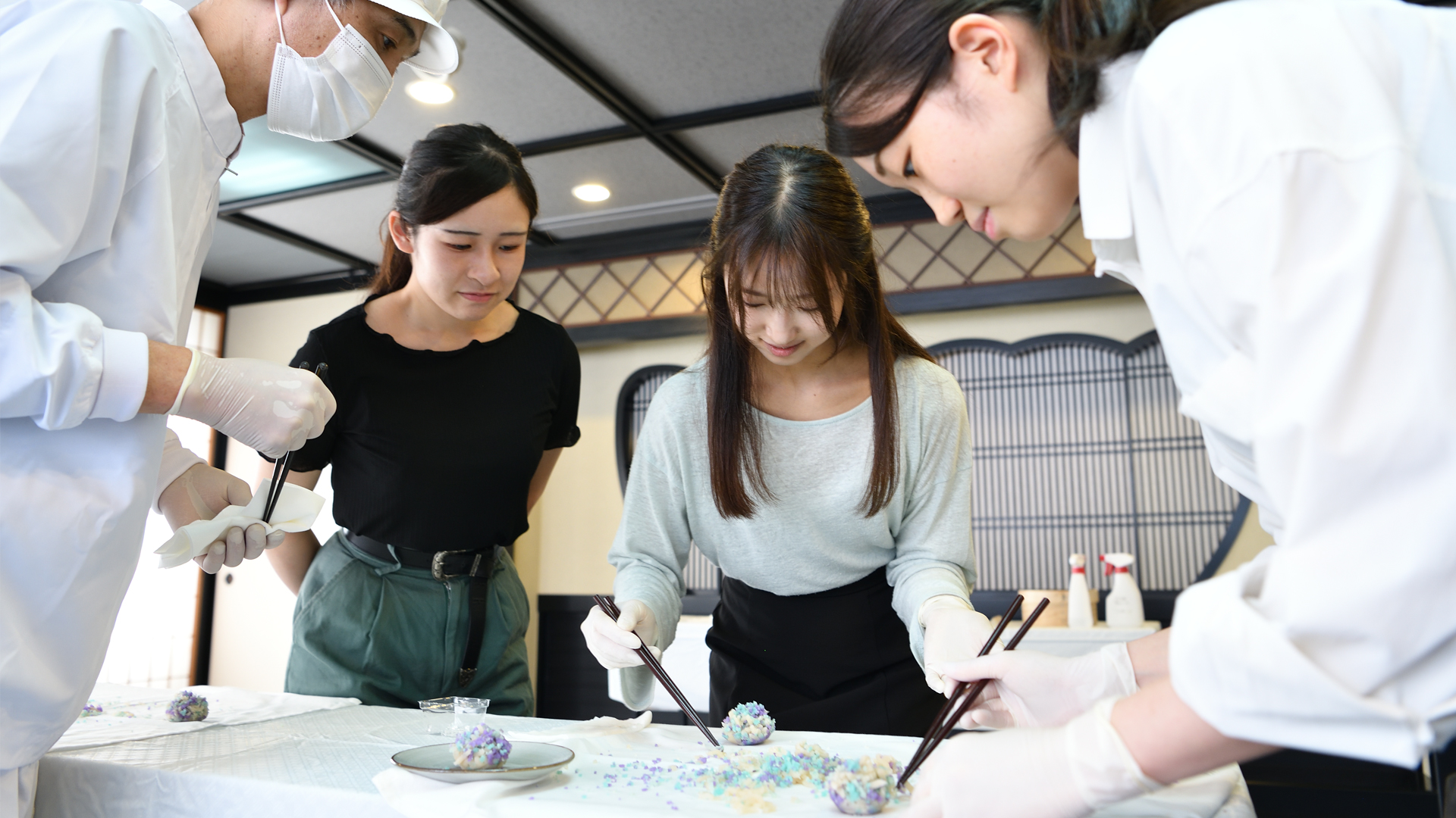 菓子つくり体験